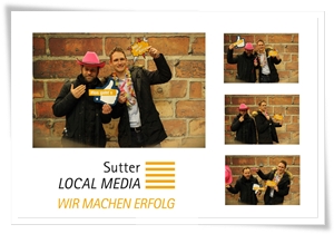 Photobooth Aktion mit Sofortdruck für den Sutter Telefonbuchverlag 2017
