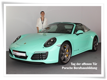 Foto Aktion Sofortdruck Porsche