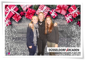 Foto BlueBox mit Sofortdruck für die Düsseldorf Arcaden