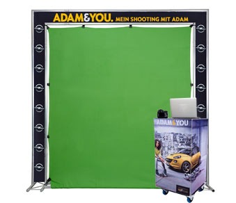 Add-On Werbefläche für Ihre Foto Blue Box Aktion